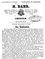 Bandonion Erstveröffentlichung 1857