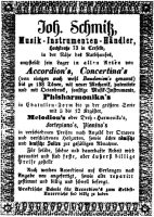 Schmitz Crefelder Adreßbuch 1856